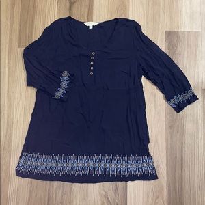 Magnolia Grace Long Sleeve Tunic - 2X